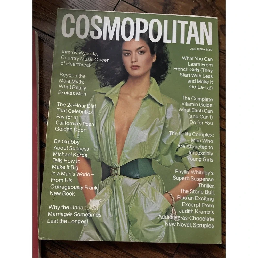 Lot Of 3 Vintage Cosmopolitan Magazines From 1978 Good Cond Feb April March